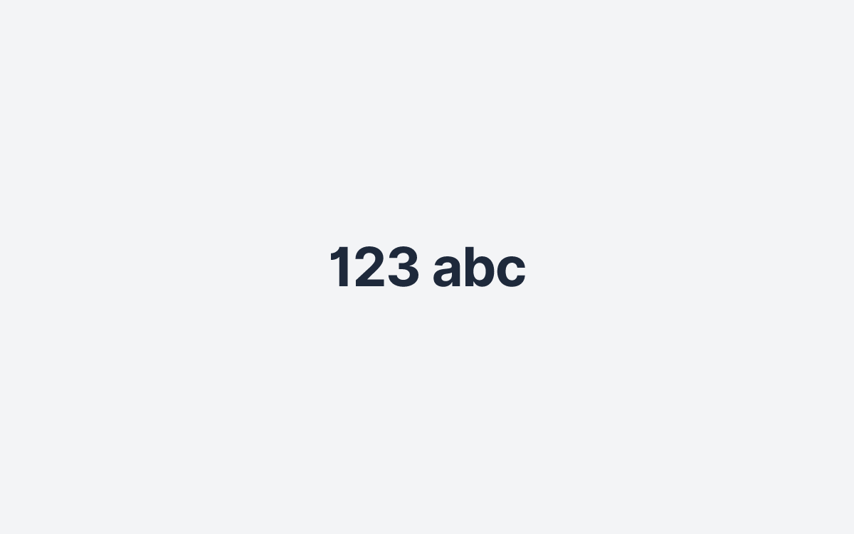 123 abc